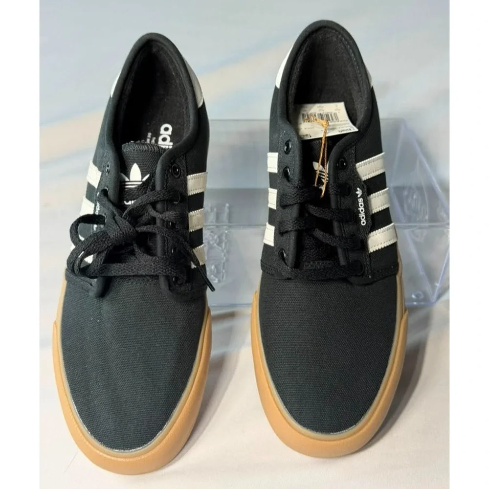 Adidas Seeley XT Men's Size 6.5 Black/White/Gum Skate Shoes New with Tags GZ8567